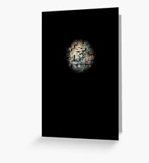 Broken Planet Greeting Card