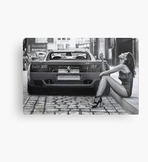 Ferrari 512TR & Ledy #1 Metal Print