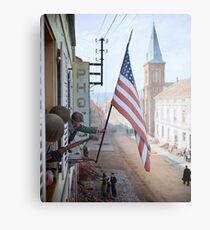 Captain Thomas H. Garahan, 'Easy' Company - France, 1945 Metal Print