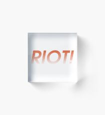 Riot (Paramore) Acrylic Block