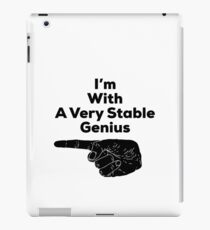 Trump - Very Stable Genius iPad Case/Skin