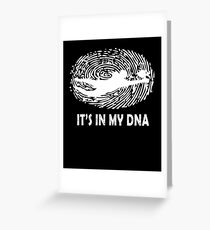 Goalkeeper DNA Greeting Card