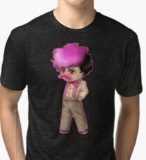 Wilford Warfstache Chibi Tri-blend T-Shirt