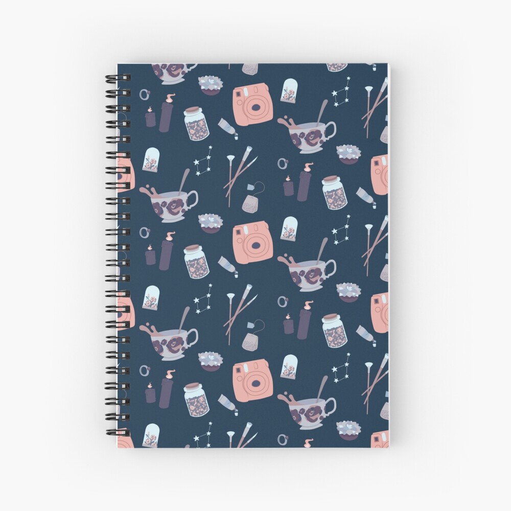 "Artsy Aesthetics" Spiral Notebook by vellichorvictim Redbubble