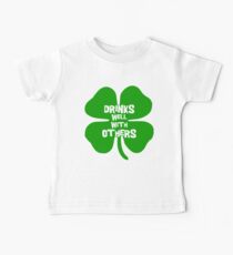 Drinks well with others t-shirt Baby Tee