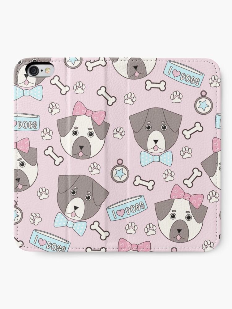 Alternate view of Kawaii Doggos iPhone Wallet