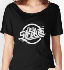 The Strokes Logo Women's Relaxed Fit T-Shirt