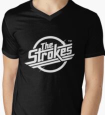 The Strokes Logo Men's V-Neck T-Shirt