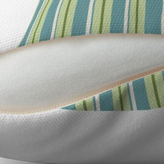 Alternate view of Ginkgo Stripe Floor Pillow
