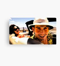 Fear and Loathing in Las Vegas - Art Canvas Print
