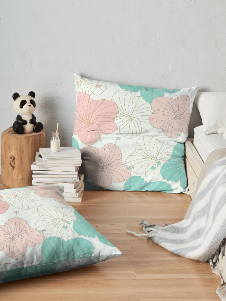 Alternate view of Floral Blush Floor Pillow