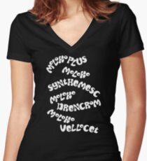 CLOCKWORK ORANGE Women's Fitted V-Neck T-Shirt