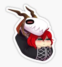 Chise and Elias Hug Sticker
