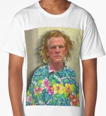 Nick Nolte Mugshot Mug Shot Painting Square Long T-Shirt