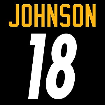 Diontae Johnson Jersey - #18 Photographic Print for Sale by djstagge