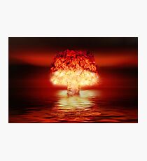 Atombombe Fotodruck