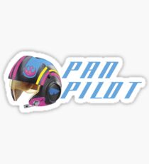 Flight Helmet Stickers | Redbubble