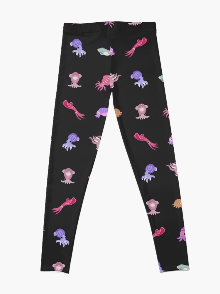 Alternate view of Squids - black Leggings
