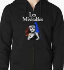 Sudadera con capucha y cremallera LOS MISERABLES