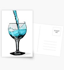 Flowing water Postcards