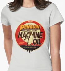 The Dollop - Penguin Oil Women's Fitted T-Shirt