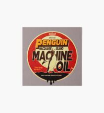 The Dollop - Penguin Oil Art Board