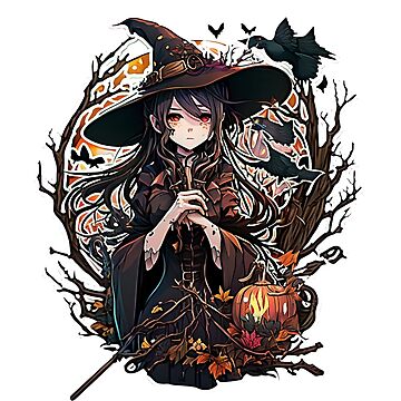 Cute Halloween Anime Girl Wallpapers - Wallpaper Cave