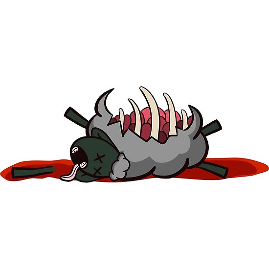 "Cute Dead Sheep" Posters by MurderPunch Redbubble