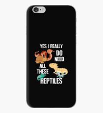 Need All These Reptiles iPhone Case