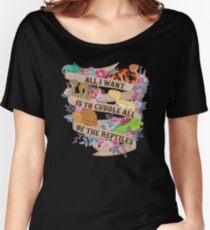 Cuddle All Of The Reptiles Women's Relaxed Fit T-Shirt