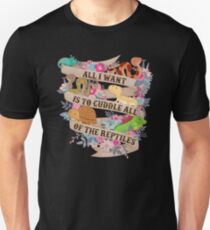 Cuddle All Of The Reptiles Unisex T-Shirt
