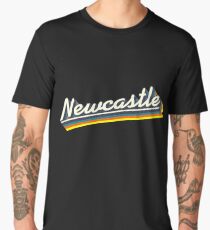Newcastle, NSW | Retro Rainbow Men's Premium T-Shirt