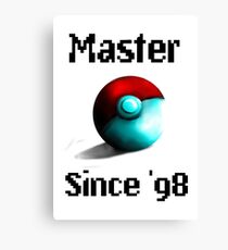 Master since '98 Canvas Print