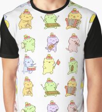 Mitchiri Neko Graphic T-Shirt