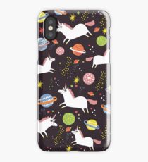 Space unicorns iPhone Case