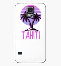 Tahiti Vintage Retro Beach Case/Skin for Samsung Galaxy
