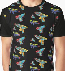 Water gun pattern Graphic T-Shirt
