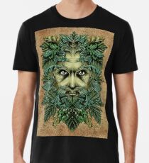 Der grüne Mann Männer Premium T-Shirts