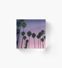 Palme Acrylblock