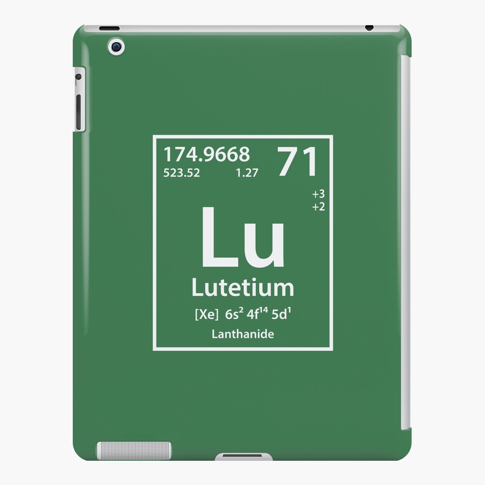 iPad | Lutetium Element Skin \u0026 Case