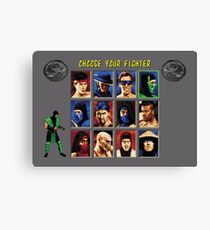 Mortal Kombat 2 – Choose Reptile Canvas Print