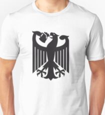 Bière d'aigle des armoiries de l'Allemagne T-shirt unisexe