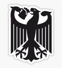 Bière d'aigle des armoiries de l'Allemagne Sticker