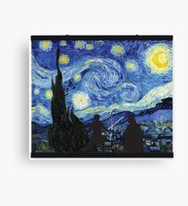 A Starry Wars Night Canvas Print