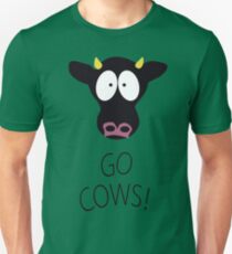 South Park gehen Kühe Slim Fit T-Shirt