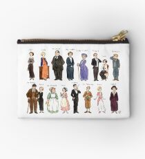 Downton A. Portraits Zipper Pouch