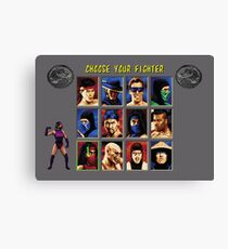 Mortal Kombat 2 – Choose Mileena Canvas Print