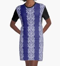 Vestido camiseta Indigo Large Arabesque