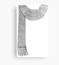 Knit Scarf Canvas Print