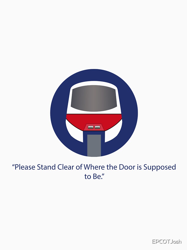 Please stand clear of where the door used to be. by EPCOTJosh